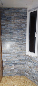 SEINAPANEEL PVC MOTIVO 8X250X2650 BLUE BRICK (1 foto / 2)
