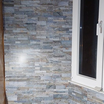 СТЕНОВАЯ ПАНЕЛЬ ПВХ MOTIVO 8X250X2650 СИНИЙ КИРПИЧ