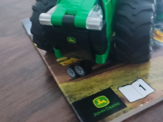 Lego John Deere отсутствие прицепа