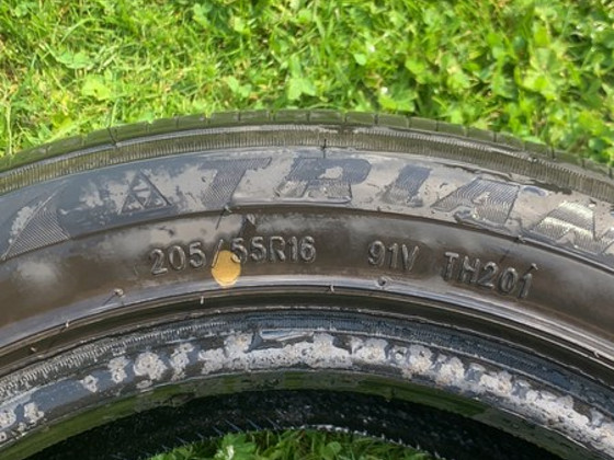 Летние шины 205/55/R16 4шт
