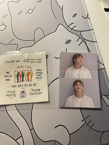 BTS PHOTOCARD 7 TK + kleebised merch box #3 (1 foto / 2)