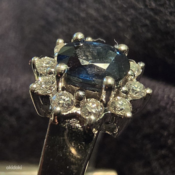 Золотое кольцо с бриллиантами 585 проба (№L1012)