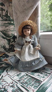 Vintage portselanist nukk Antiik (6 foto / 6)