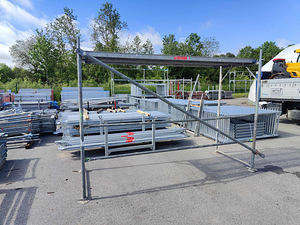 Kasutatud ja uued fassaaditellingud Plettac ja Layher (1 foto / 8)