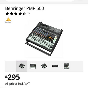 BERHINGER PMP500