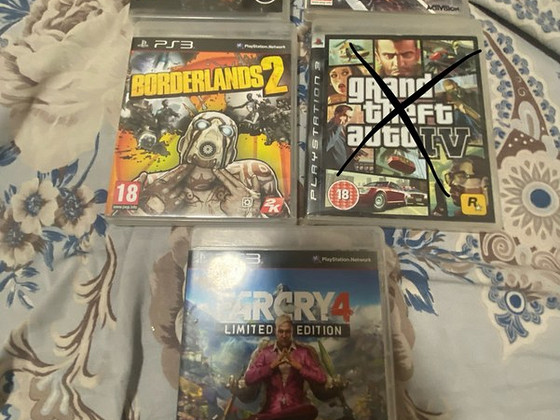 Диски на ps3