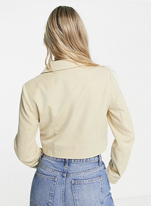 Укороченный пиджак Miss Selfridge (3 фото из 6)
