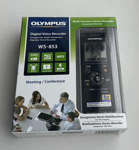 Olympus WS-853 Digital Voice Recorder Black (1 фото из 5)