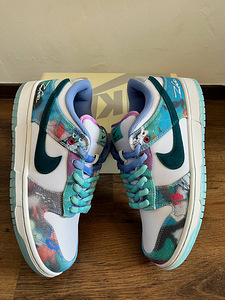 Nike SB Dunk Low Futura Laboratories Bleached Aqua (3 foto / 7)