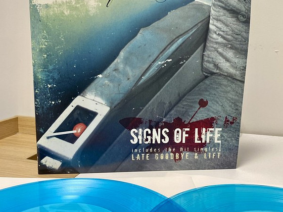 Poets of the Fall - Signs of life 2 пластинки синего цвета