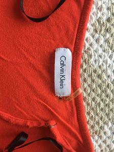 Calvin Klein punane kleit / maksikleit S (6 foto / 7)