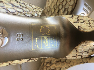 Dolce Gabbana D&G ussimustriga nahast kingad 38 (6 foto / 10)