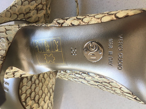 Dolce Gabbana D&G ussimustriga nahast kingad 38 (8 foto / 10)