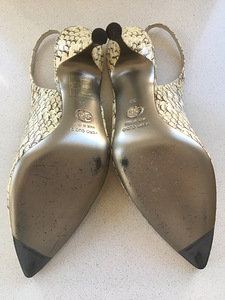 Dolce Gabbana D&G ussimustriga nahast kingad 38 (9 foto / 10)