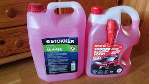 Suvine klaasipesuvedelik 2 tk (9 L) (1 foto / 1)