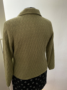Kootud kardigan/jakk/jakk 48/50 Uus (käsitöö) (4 foto / 4)