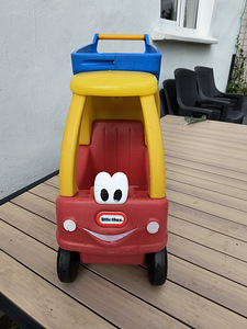 Little Tikes Cozy Coupe Shopping Cart ostukorv korviga (1 foto / 5)