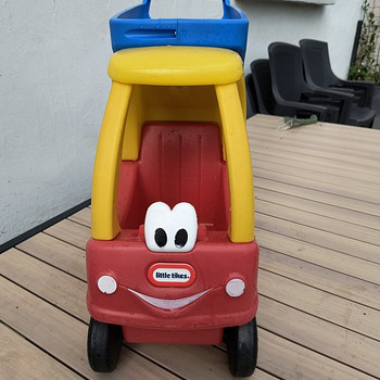 Little Tikes Cozy Coupe Shopping Cart тележка с корзиной