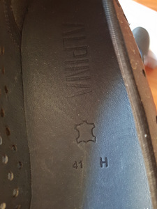 Nahast kingad Alpina (4 foto / 7)