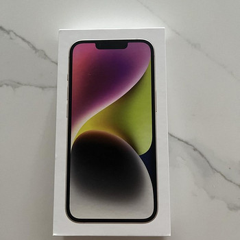 Uus iPhone 14, starlight, 256GB