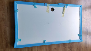 Lauaplaat 140x80, paksus 2.5 (valge) (2 foto / 3)
