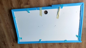 Lauaplaat 140x80, paksus 2.5 (valge) (3 foto / 3)