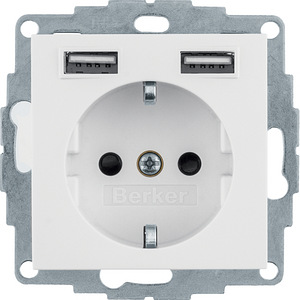 230V pistikupesad 2x USB-ga (1 foto / 1)