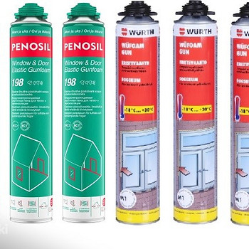 Высококачественная ПУ-монтажная пена Penosil 198, WÜRTH Wüfo