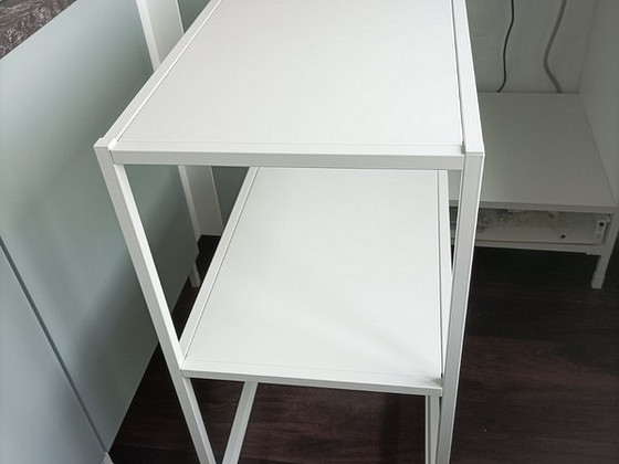 IKEA ENHET riiulitega kapp/raam, 40x60x75 cm, valge