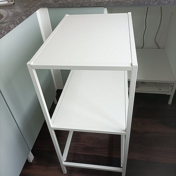 IKEA ENHET напольный каркас с полками, 40x60x75 см, белый