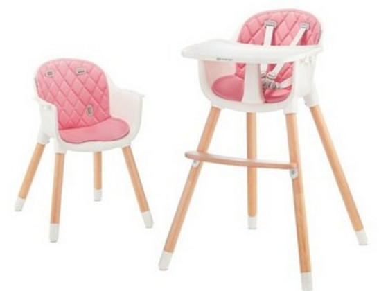 Стульчик для кормления Kinderkraft Sienna, pink