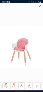 Стульчик для кормления Kinderkraft Sienna, pink (3 фото из 3)