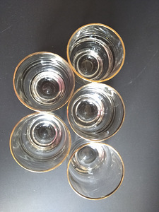 Karahvin 300ml ja 5 pitsi 50ml. Vintage. Nõuka-aeg. Klaas (4 foto / 4)