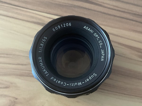 Objektiiv takumar 55mm F1.8 M42