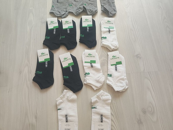 14 X MEESTE LACOSTE SOKID 41-44 EU MADAL