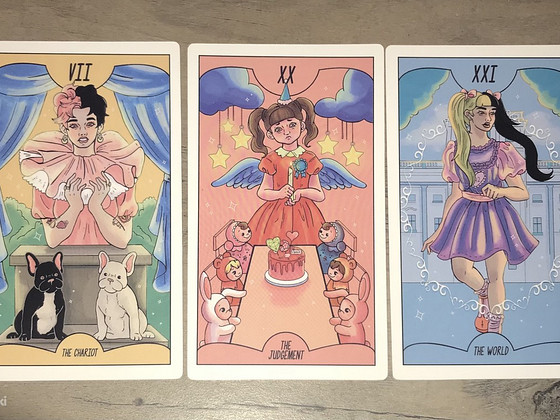 Melanie Martinez Tarot cards карты таро Мелани Мартинез
