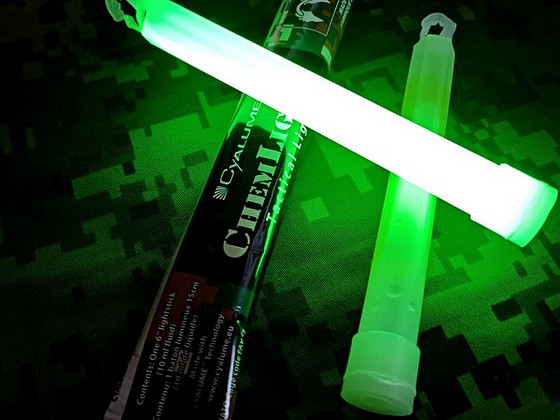 CYALUME VALGUSPULK CHEMLIGHT 15cm, MILITARY GRADE