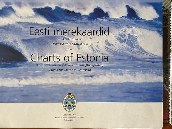 Eesti Merekaardid 2.osa Väinameri Tallinn 2001