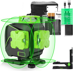 Huepar 16 Lines Self-Levelling Laser Level 4 x 360° Uus (1 foto / 9)