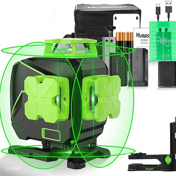 Huepar 16 Lines Self-Levelling Laser Level 4 x 360° Uus