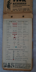 КАРТА ДОРОГ ЭСТОНИИ 1934 (6 фото из 10)