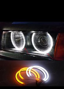 Кольца ангельских глаз BMW (3 фото из 4)