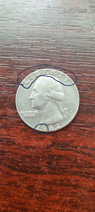 Монета брак 1982г (1 фото из 1)