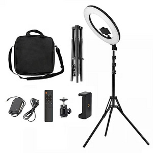 Rõngaslamp RL-480R 45cm (1 foto / 3)