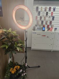 Rõngaslamp RL-480R 45cm (3 foto / 3)