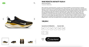 СПЕЦИАЛЬНОЕ ПРЕДЛОЖЕНИЕ! Кроссовки Nike Reactx Infinity Run 4. (3 фото из 3)