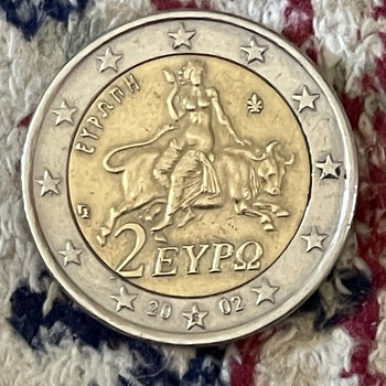 Монета 2 евро