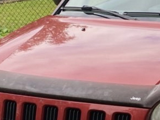 Декоративная накладка на капот Jeep Compass