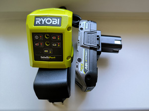 Garantiiga UUS AKU JA LAADIJA RYOBI 2ah 18 V (1 foto / 1)
