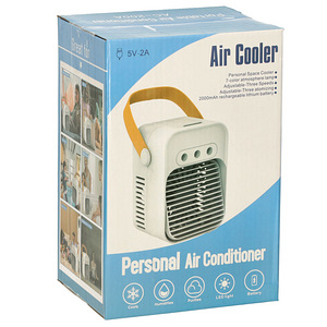 Pārnēsājams galda ventilators - kondicionieris - mitrinātājs (8 foto no 10)